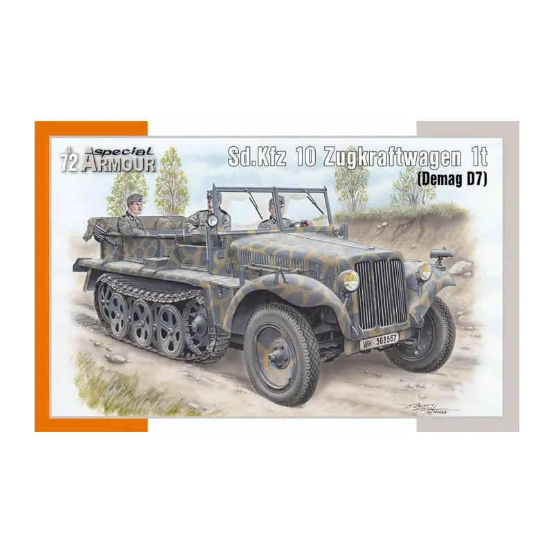 Sd.Kfz 10 Zugkraftwagen 1t. SPECIAL HOBBY SA72021