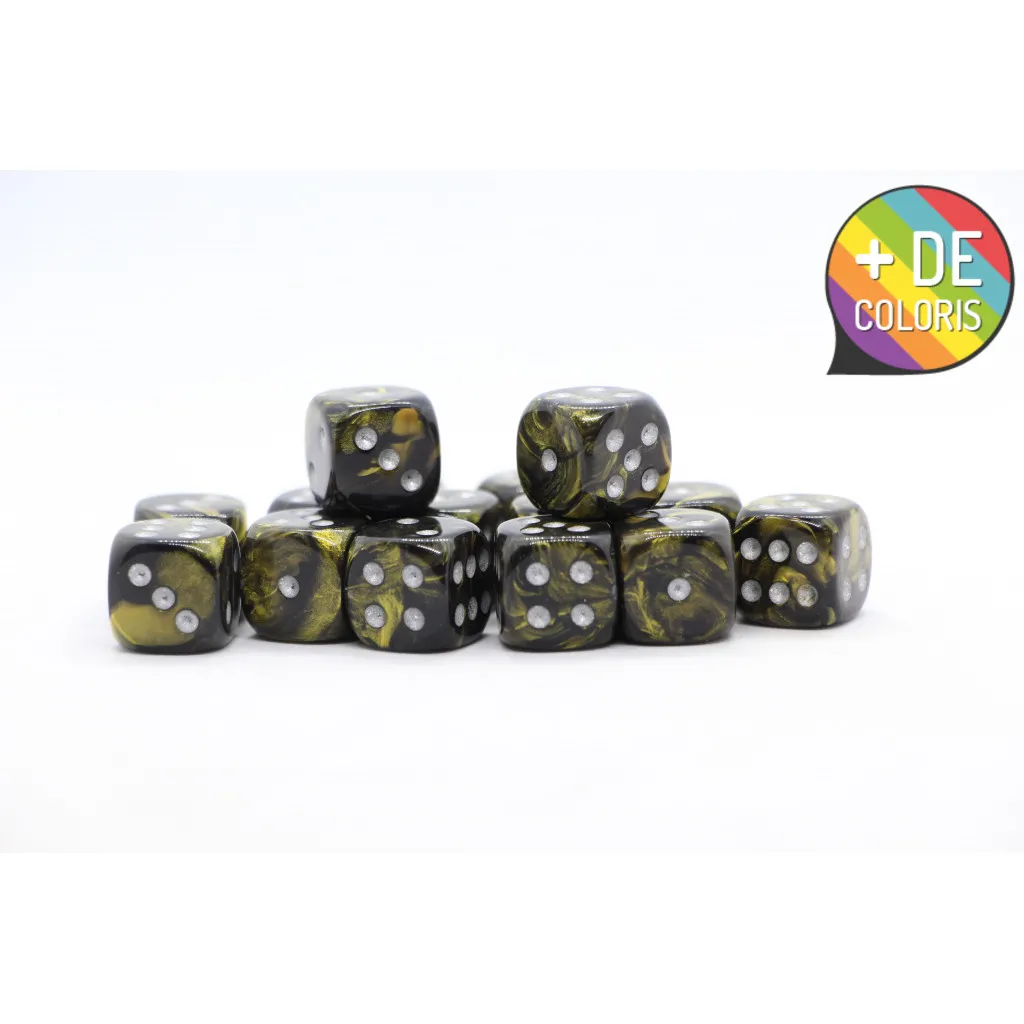 Set de 36 Dés Chessex : Festive