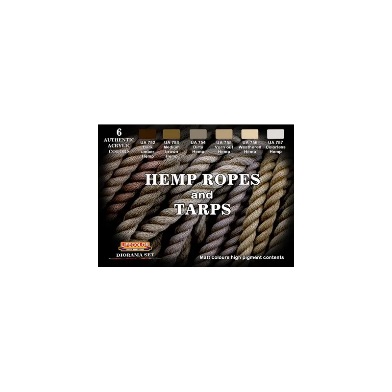 Set pour cordes et bâches. LIFECOLOR CS28