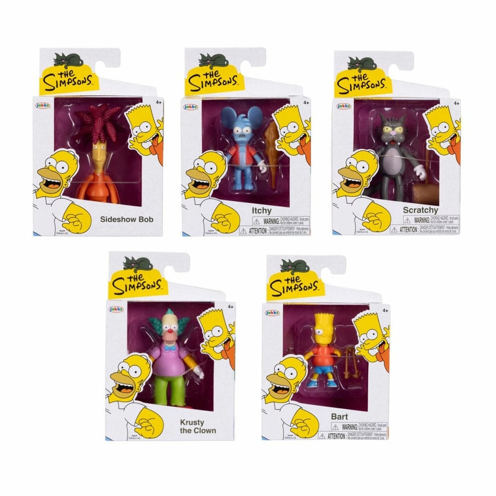 Simpsons assortiment figurines wave 2 7 cm (12)