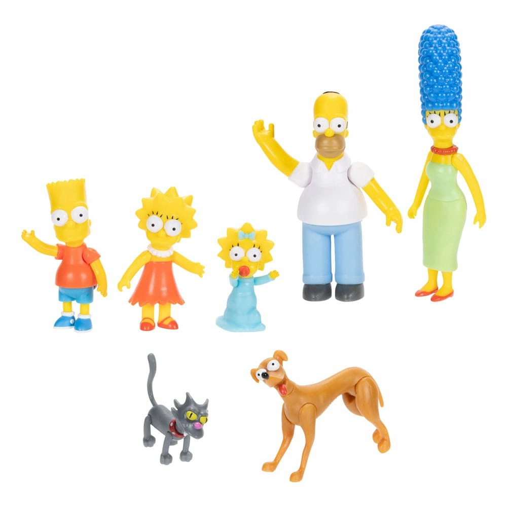 Simpsons pack 7 figurines