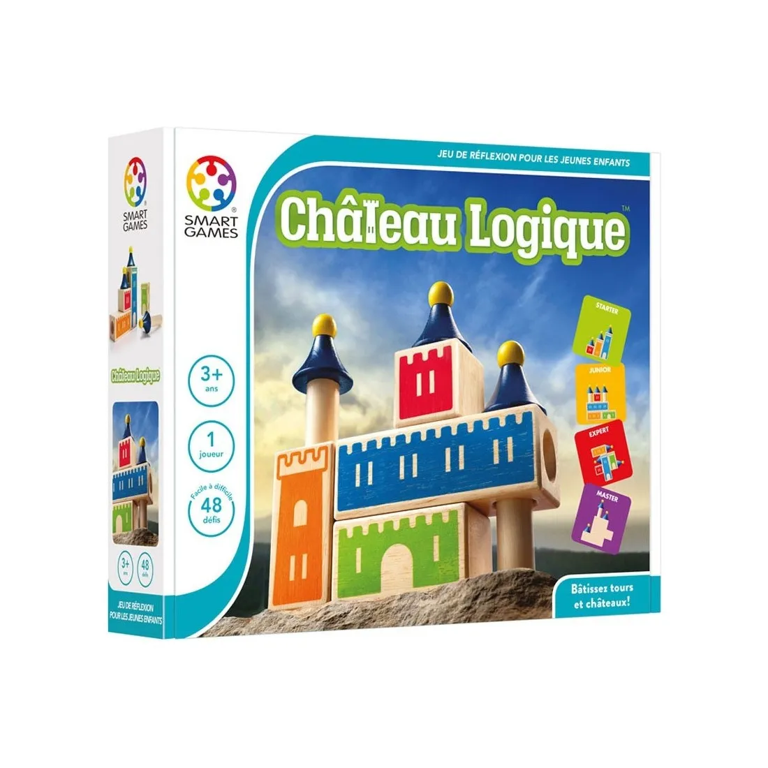 Château Logique Casse-tête en bois à partir de 3 ans