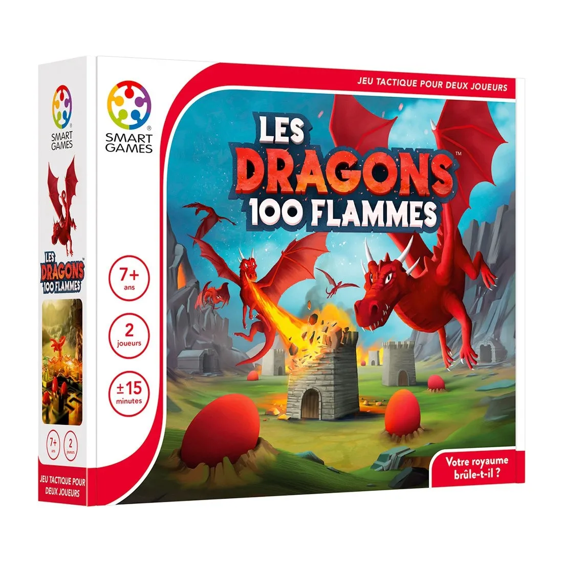 Les Dragons 100 Flammes - Smart Games - Jeux de société - Smartgames
