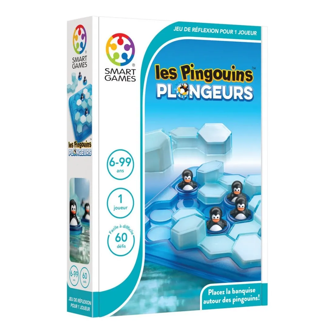 Les Pingouins Plongeurs - Jeu de réflexion pour 1 joueur - Smartgames