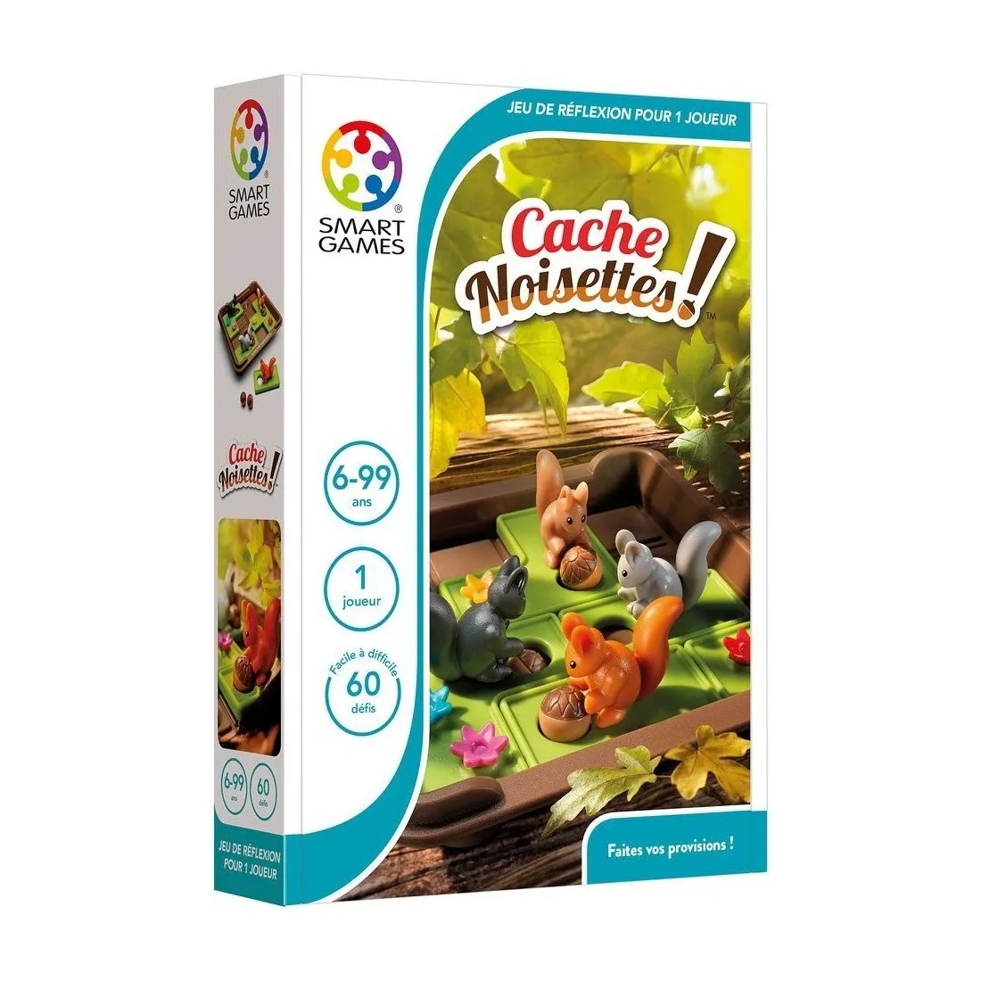 Jeu de Réflexion Cache Noisettes !