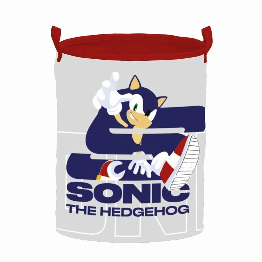 Sonic - sonic - sac à linge 50x32cm