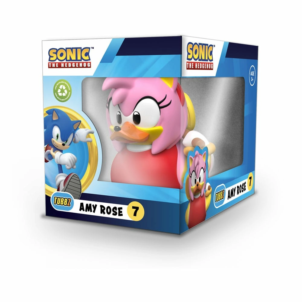 Sonic - the hedgehog tubbz figurine pvc amy rose boxed edition 10 cm