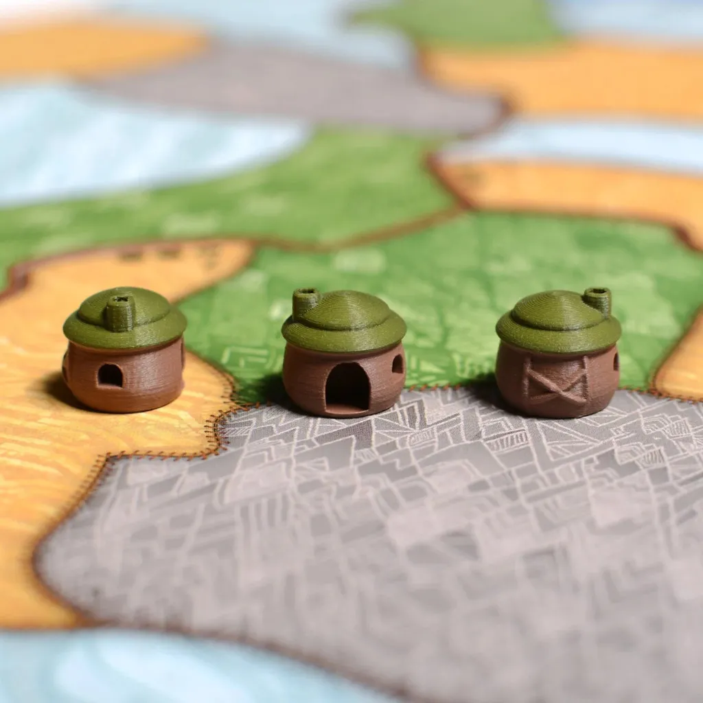 Spirit Island - Huttes Dahan x36