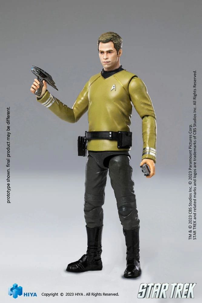 Star trek figurine 1/18 exquisite mini star trek 2009 kirk 10 cm