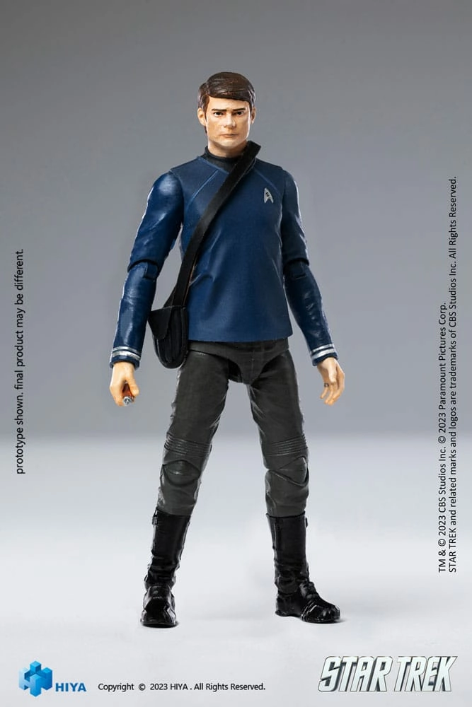 Star trek figurine 1/18 exquisite mini star trek 2009 mccoy10 cm