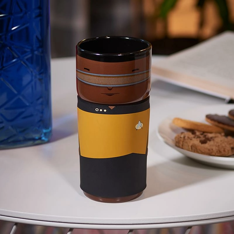 Star trek - mug isotherme réutilisable coscup geordi la forge