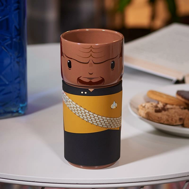 Star trek - mug isotherme réutilisable coscup worf