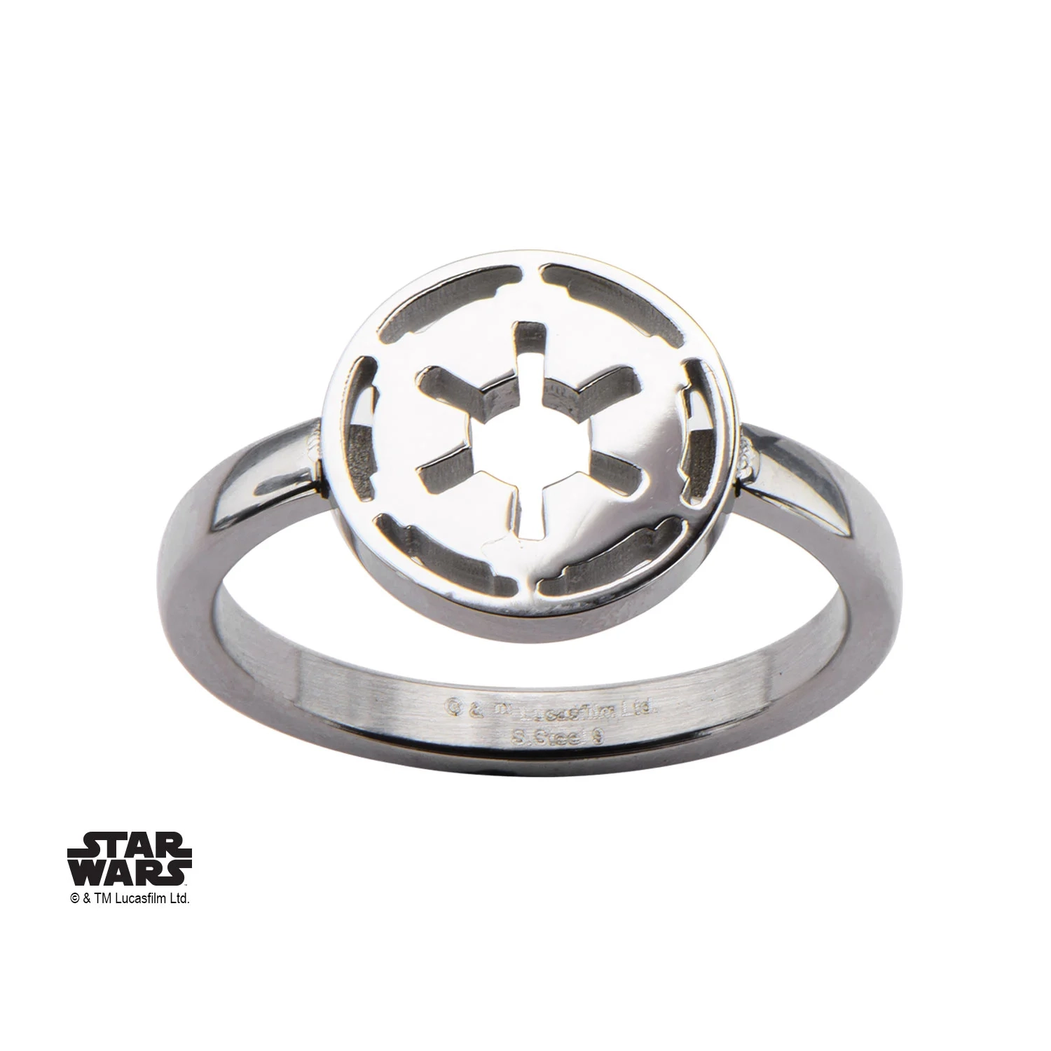 STAR WARS - Bague Femme Inox Galatic Empire - Taille 52