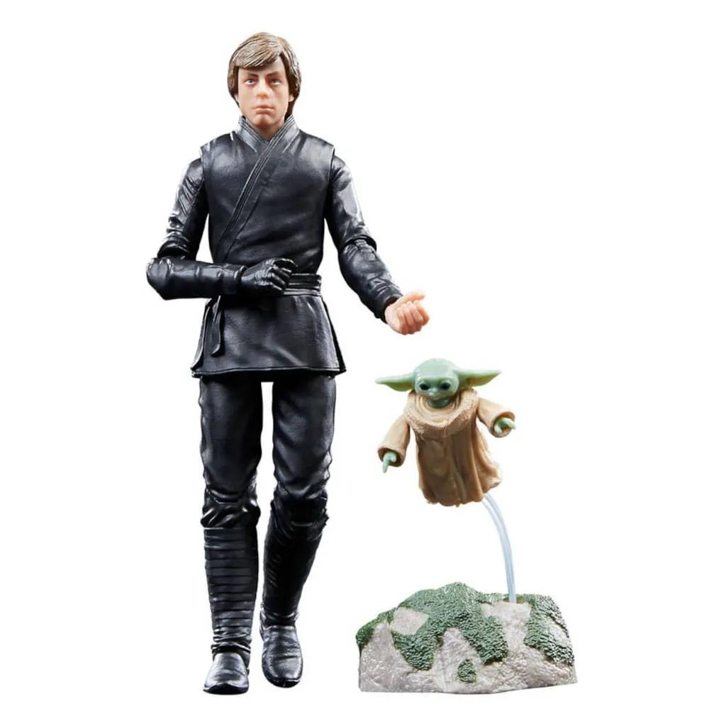 Star Wars : Black Series - Figurine Luke Skywalker & Grogu