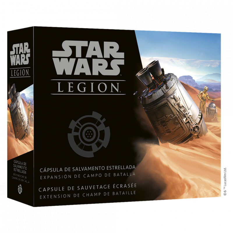 Star Wars Légion : Capsule de Sauvetage Écrasée - Jeu de Figurines