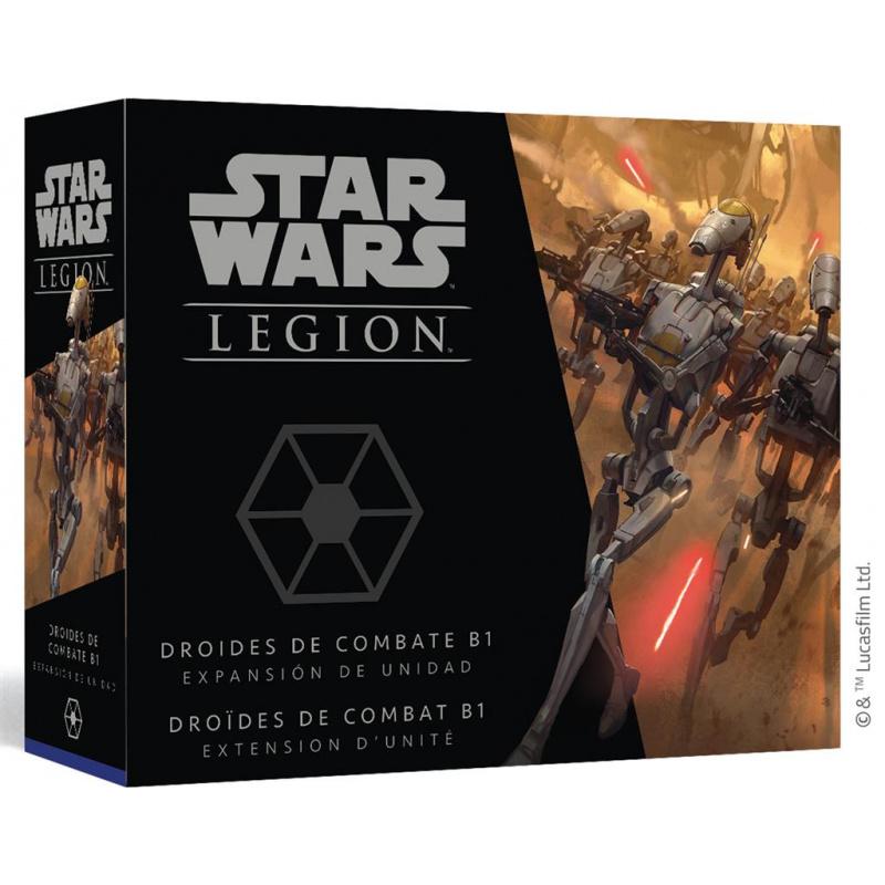 Star Wars Légion : Droïdes de Combat B1 - Jeu de Figurines