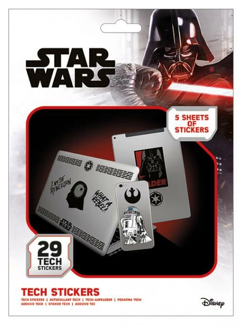 Star wars - tech stickers pack - force