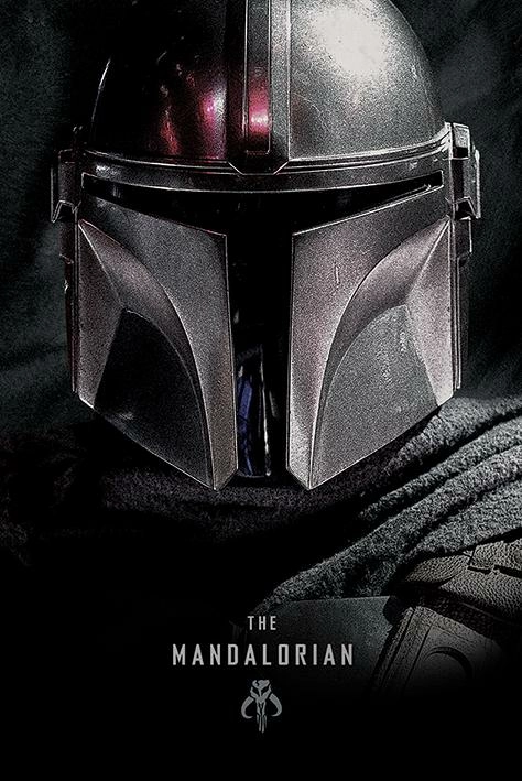 Star wars: the mandalorian - poster 61x91 - dark