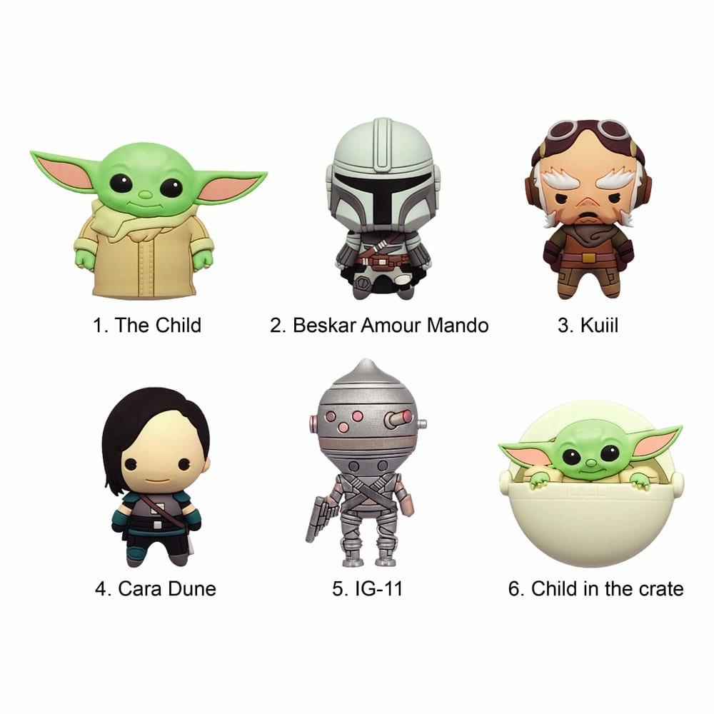 Star wars: the mandalorian présentoir aimants series 1 (12)