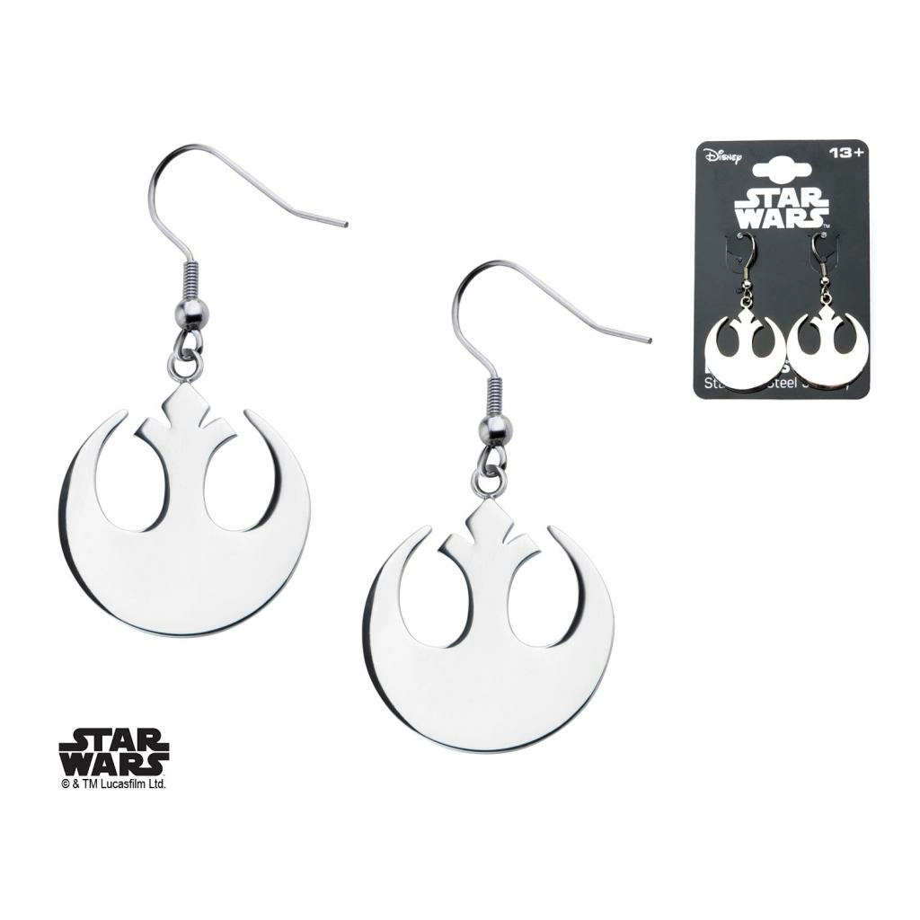 STAR WARS - Boucles d'oreilles Femme Symbole Rebelle