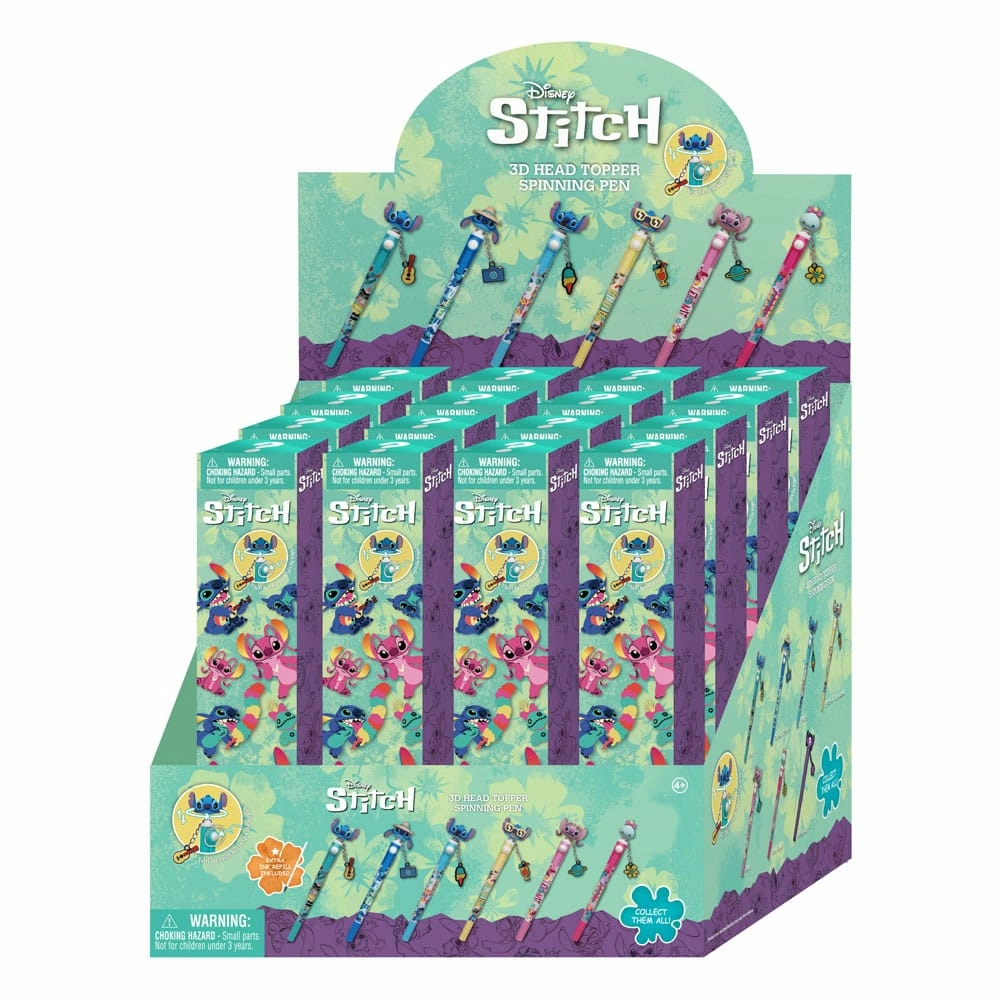 Stitch! le film stitch 3d head topper spinning pen