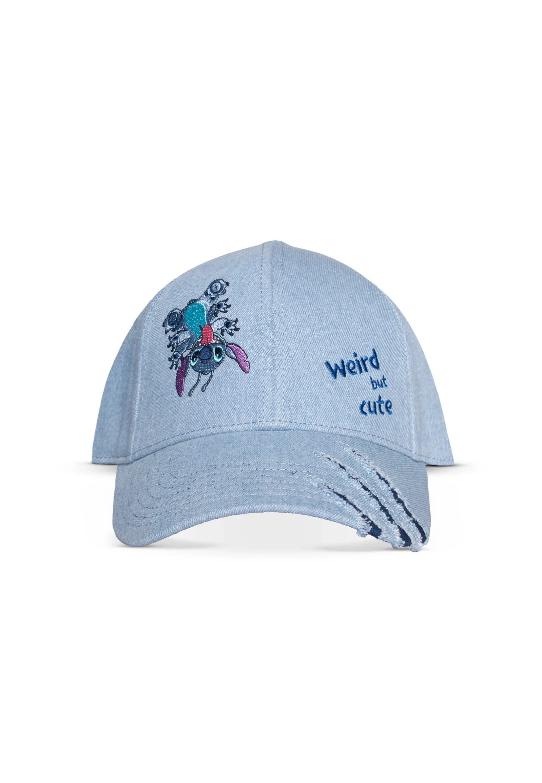 Stitch - weird but cute - casquette ajustable