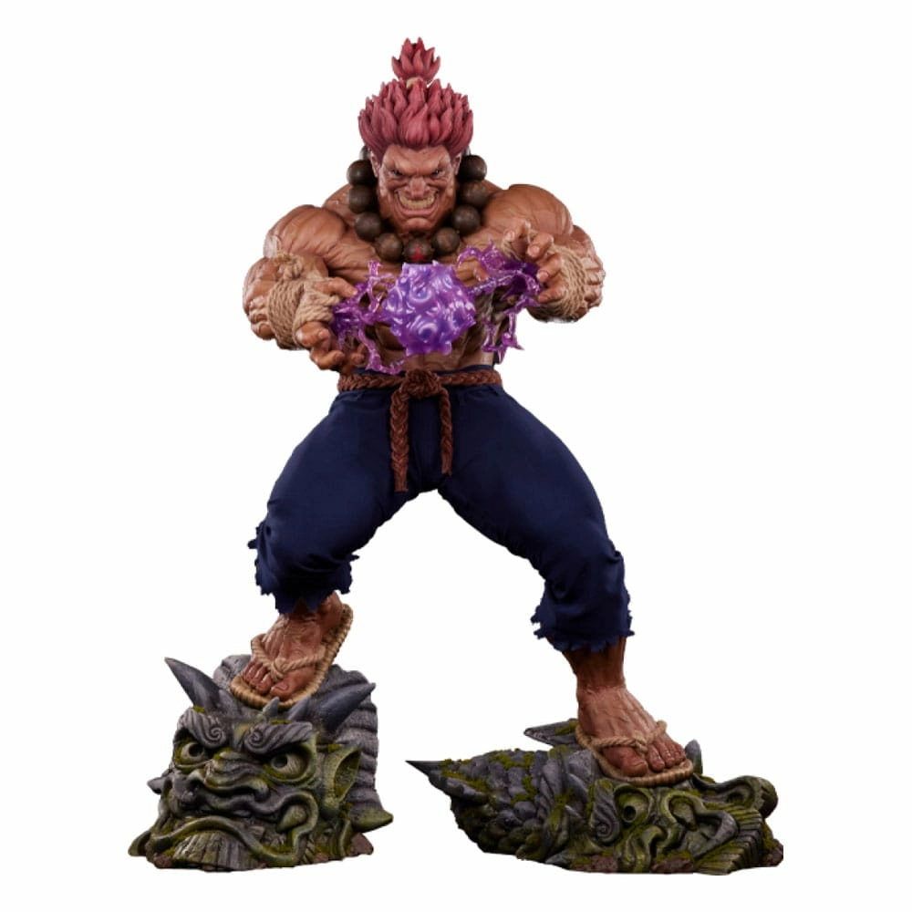 Street fighter statuette 1/2 akuma 107 cm