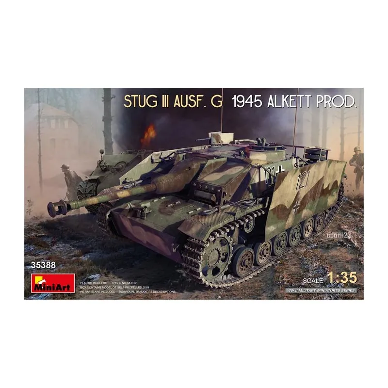StuG III Ausf. G Alkett. MINIART 35388
