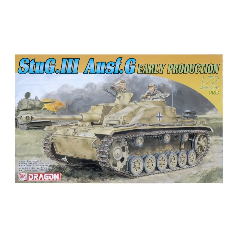 Initial StuG.III Ausf.G. DRAGON 7283