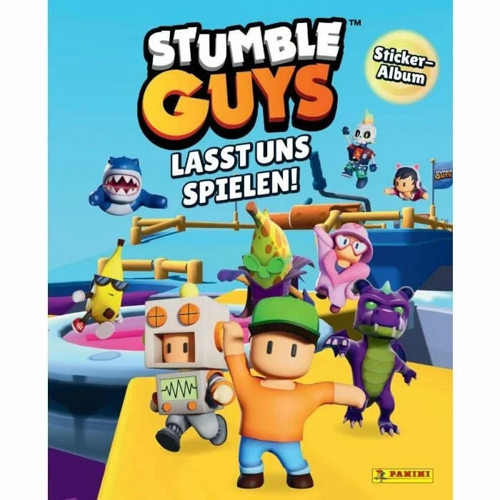 Stumble guys - let's play! - sticker collection album pour stickers allemand