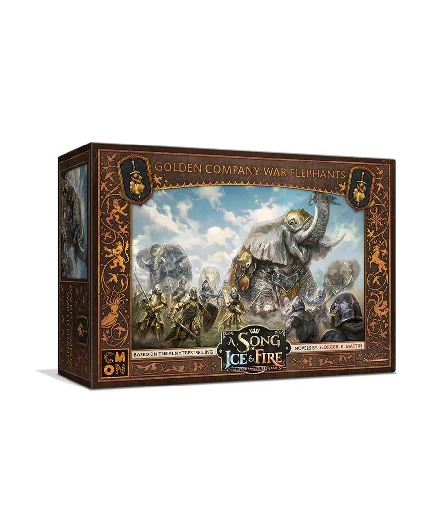 Le Trône de Fer : Le Jeu de Figurines - Eléphants de la Compagnie Dorée