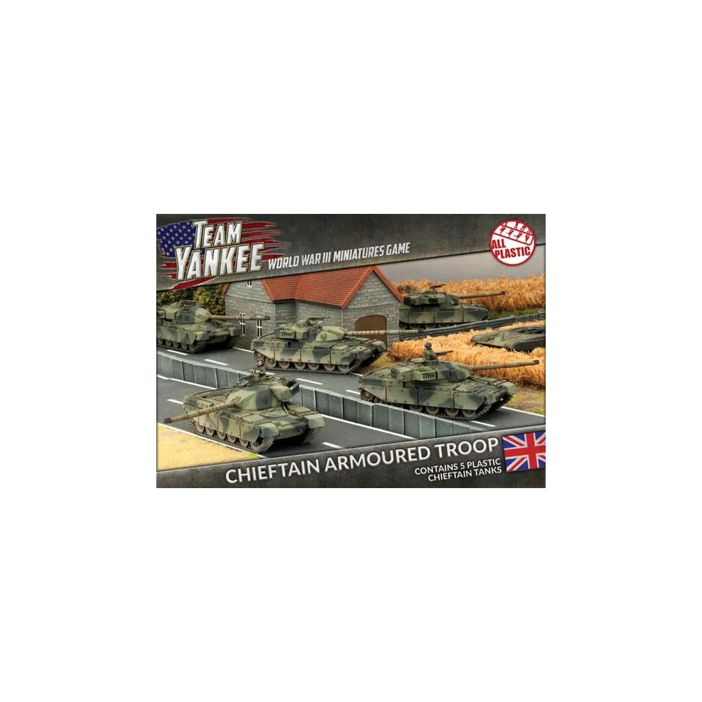 Team Yankee - Chieftan Armoured Troop