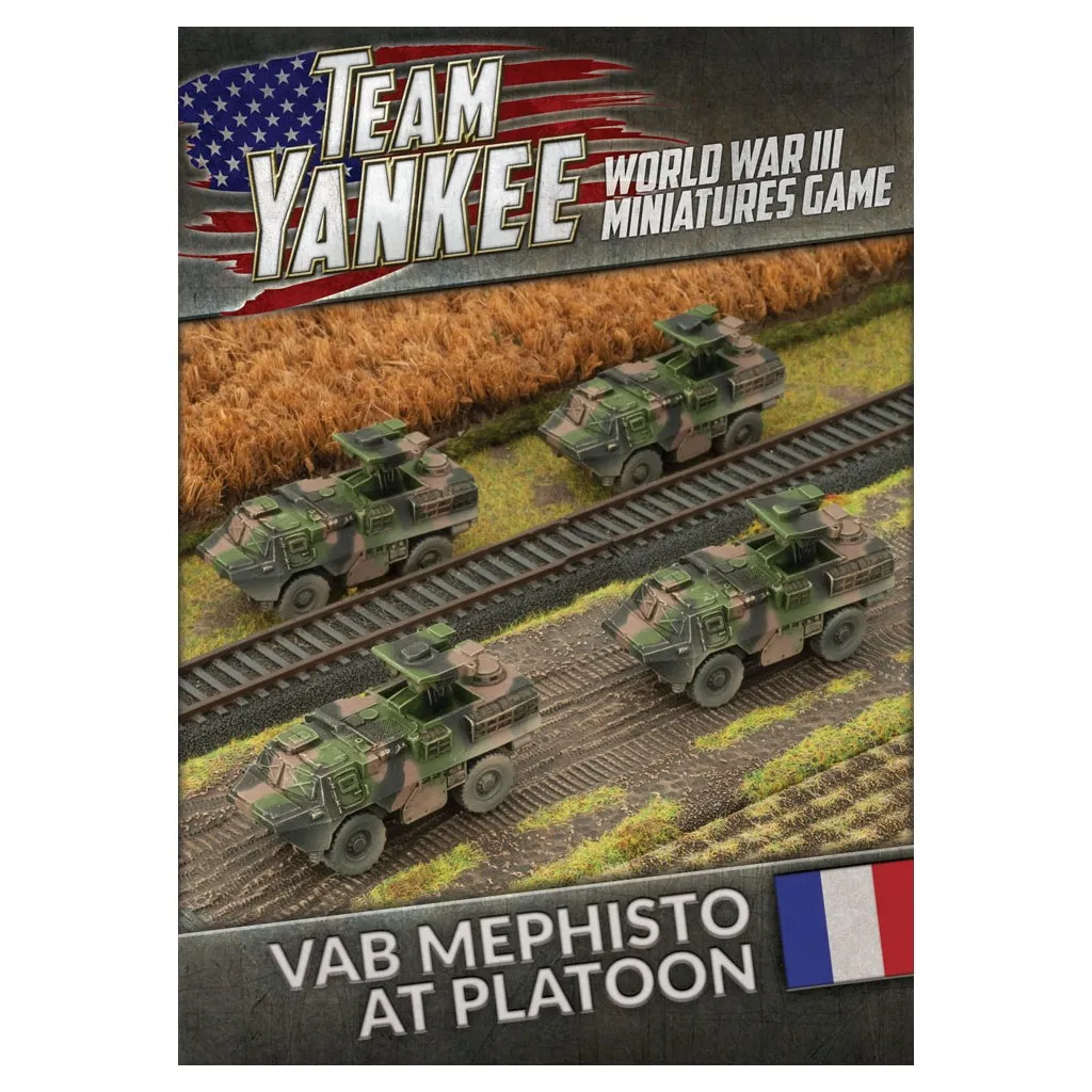 Team Yankee - French VAB Mephisto Anti-tank Platoon