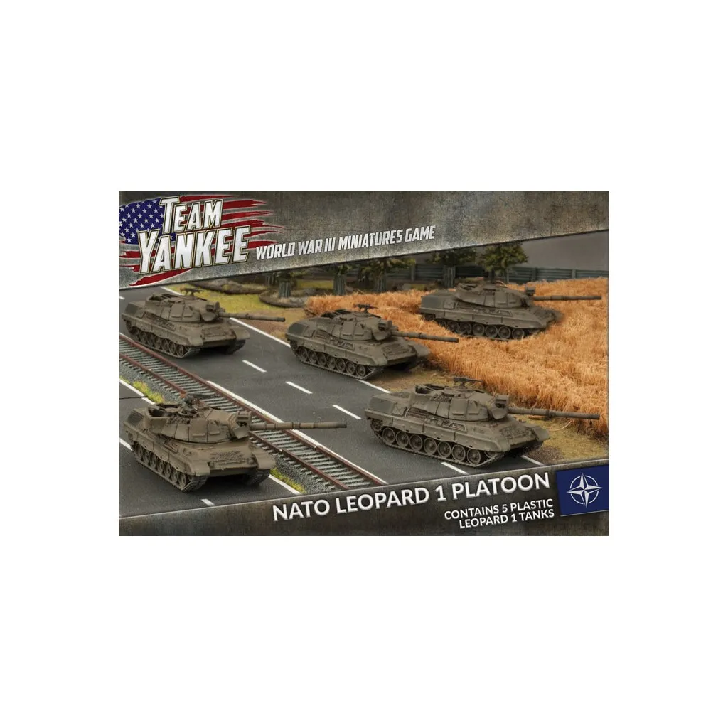 Team Yankee - NATO - Leopard 1 Tank Platoon