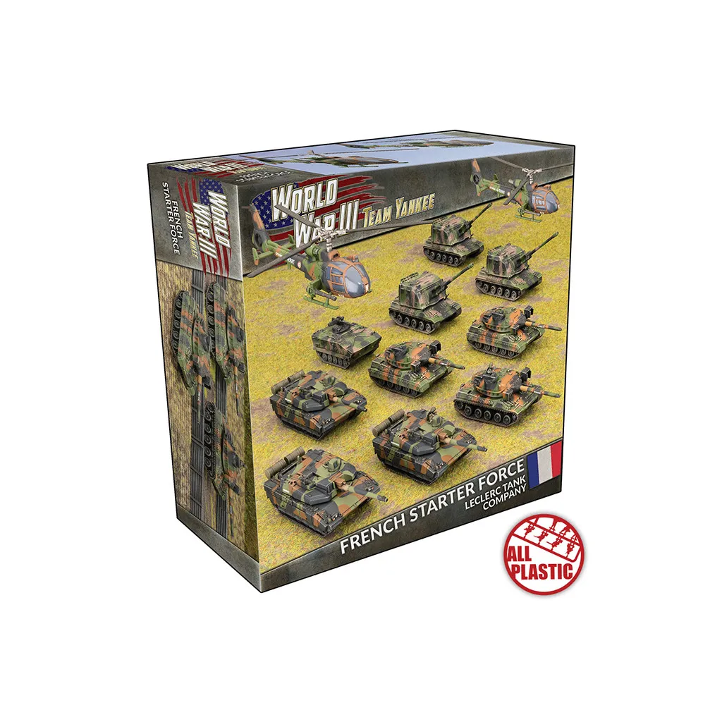 Team Yankee - NATO - French Leclerc Tank Company Starter Force