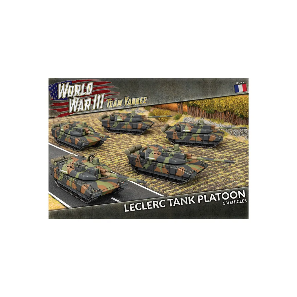 Team Yankee - NATO - Leclerc Tank Platoon