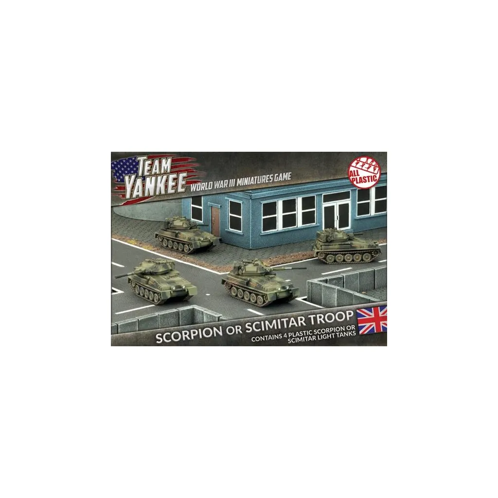 Team Yankee - Scorpion or Scimitar Troop