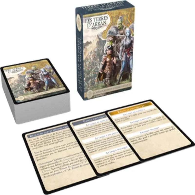 Terres d'Arran : Cartes de réussites et échecs