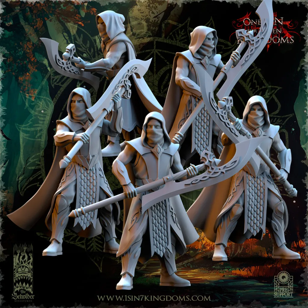 The Beholder Miniatures - Sylvains - Vengeurs Masqués