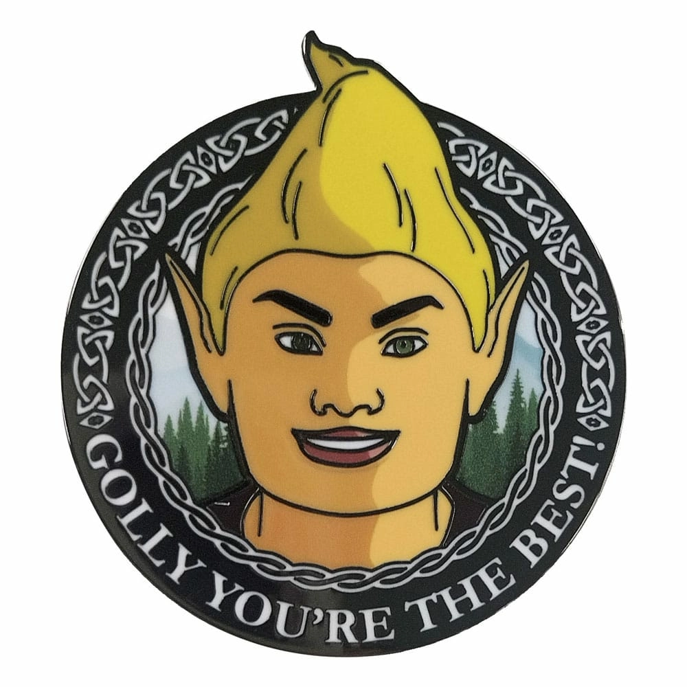The elder scrolls iv: oblivion pin adoring fan