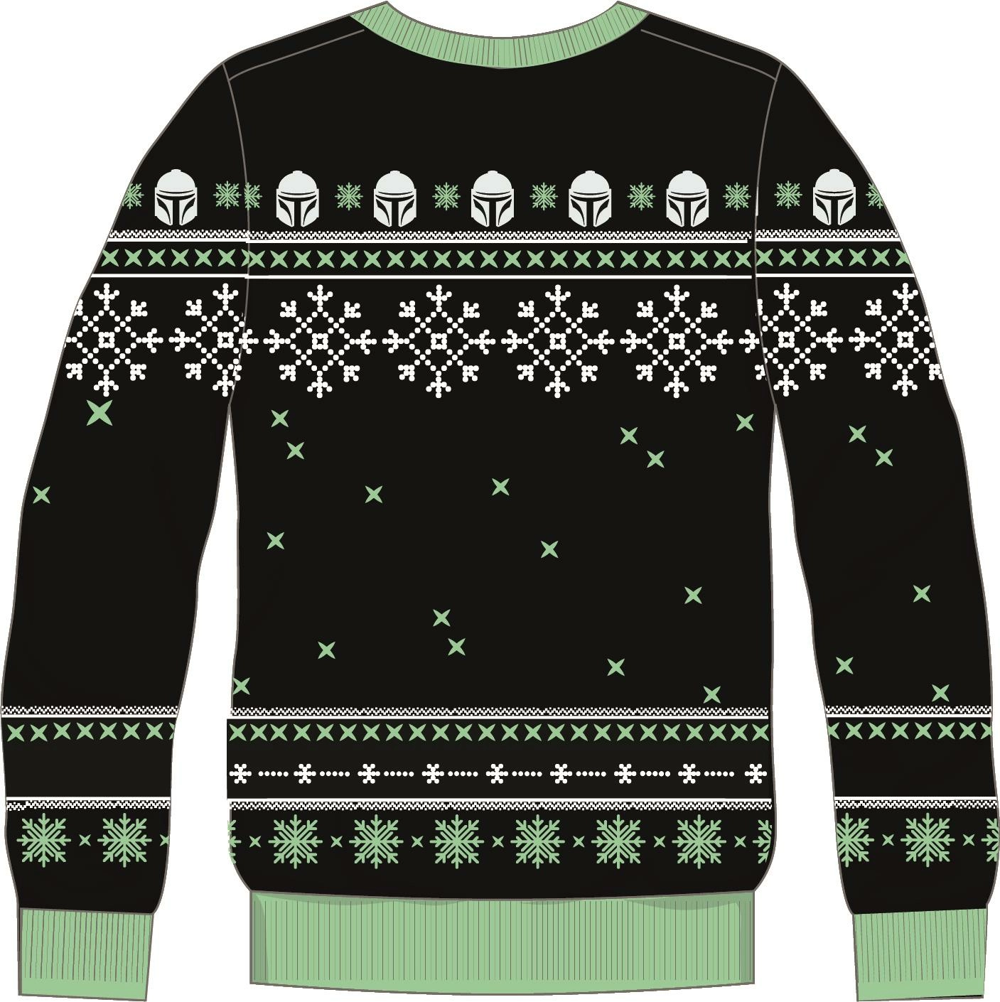 The mandalorian - pull de noël - the child - 12 ans