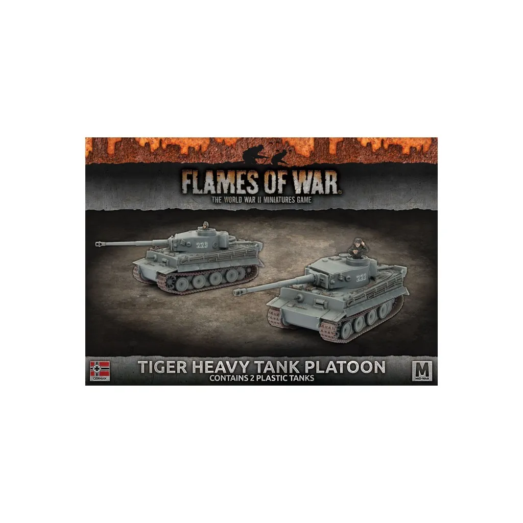 Flames of War - Tiger Heavy Tank Platoon