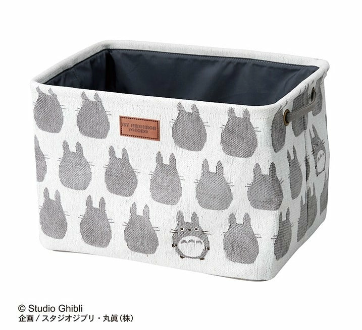 Totoro gris caja almacenaje 25x37x26 cm mi vecino totoro