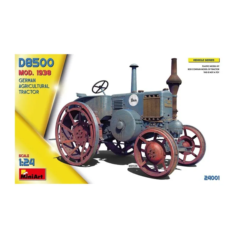 D8500 Tracteur agricole Mod. 1938. MINIART 24001