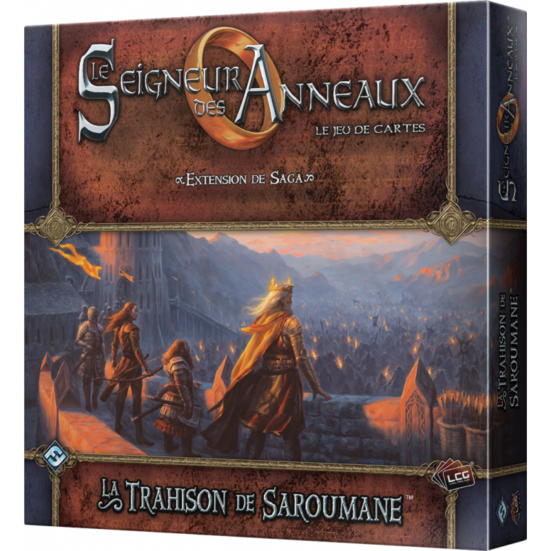 Seigneur des Anneaux JCE Trahison de Saroumane -Jeu de cartes évolutif