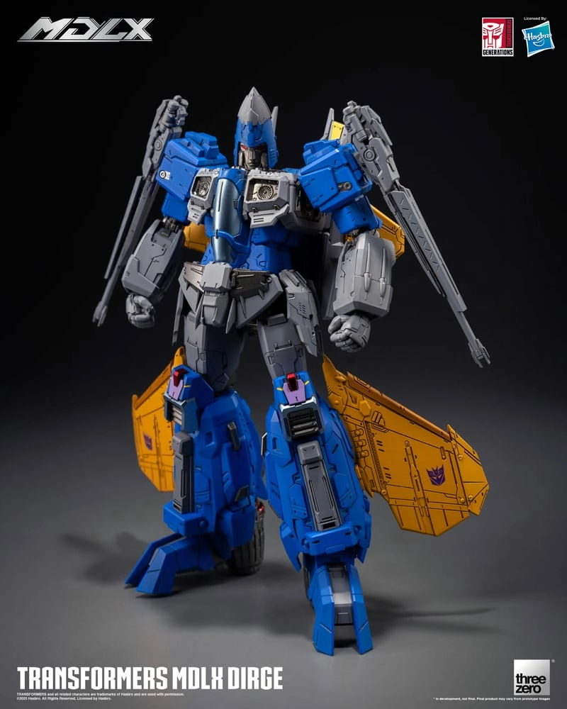Transformers figurine mdlx dirge 20 cm