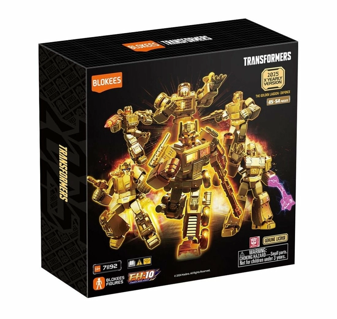 Transformers x assortiment figurines plastic model kit blokees yearly version 02 the golden lagoon defence (6)