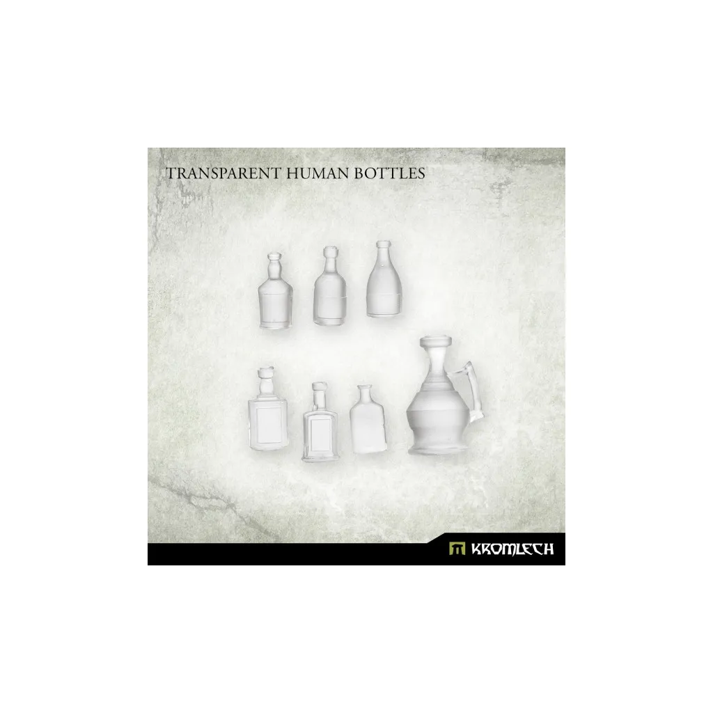 Transparent Human Bottles