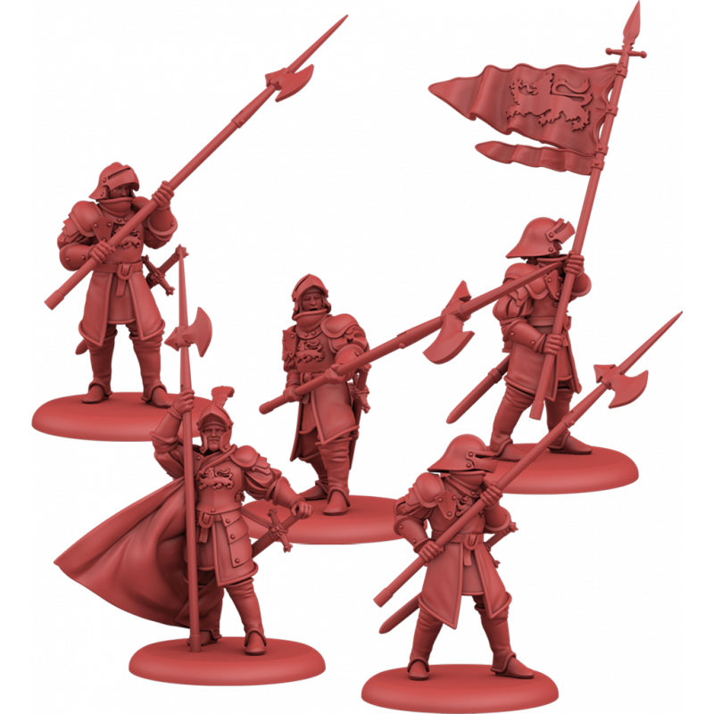 Le Trône de Fer : Hallebardiers Lannister - Jeu de Figurines