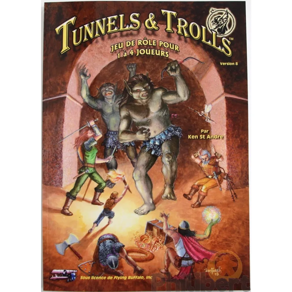 Tunnels & Trolls - Livre de règles